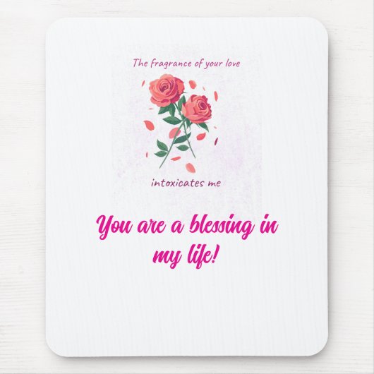 liefdesgeur muismat (Voorkant)