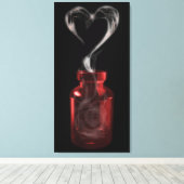 liefdesgif canvas afdruk (Insitu (Houten vloer))