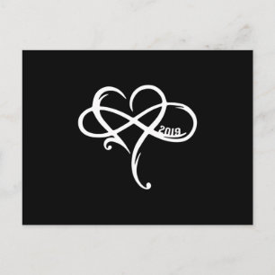 Liefdeshart 2019 Valentijnsdag Romantisch Cadeau-i Briefkaart