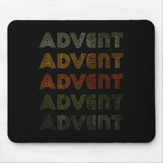Liefdeshart Advent T-shirt Grunge Vintage Stijl Zw Muismat