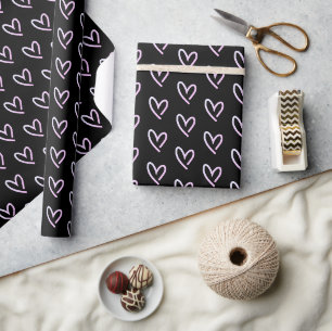 Liefdeshart cadeaupapier