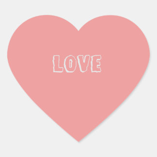Liefdeshart Hart Sticker