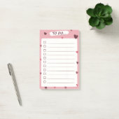 Liefdeshart To Do List post-it notities Post-it® Notes (Kantoor)