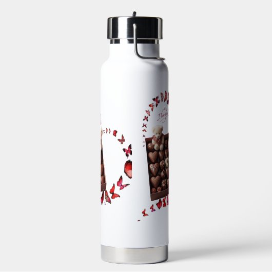 Liefdeshart  waterfles (Links)