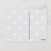 Liefdeshartgraffiti Briefkaart (Achterkant)