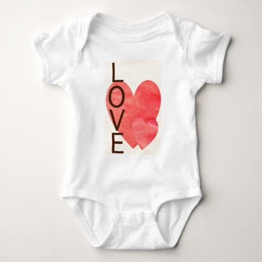 Liefdeshartjes Romper (Voorkant)