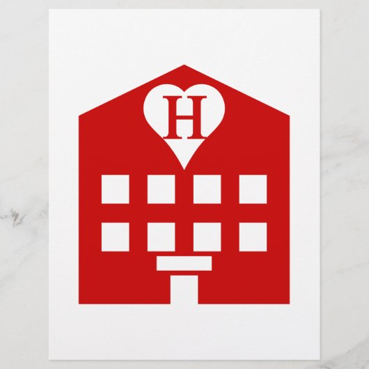 Liefdeshotel Japans Emoji Flyer (Voorkant)