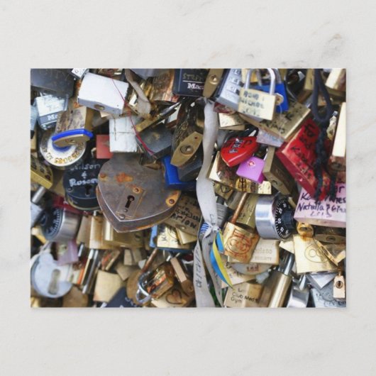 liefdeskaart briefkaart (Voorkant)