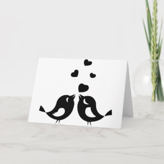 Liefdeskaart met Vogels Kaart