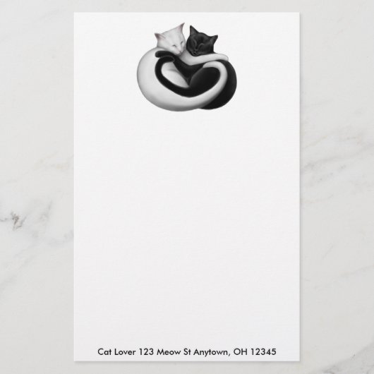 liefdeskatten briefpapier (Voorkant)