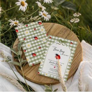 Liefdeskever Baby Shower Uitnodiging