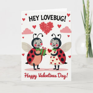Liefdeskever Valentijnsdagkaart Kaart