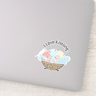 Liefdeskiet Yarn Bowl Sticker