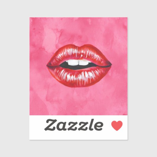 Liefdeskus Sticker (Vel)