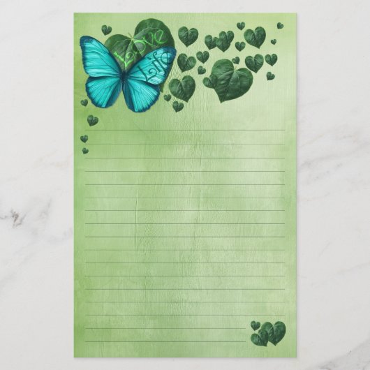 Liefdesleven briefpapier (Voorkant)