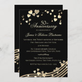 Liefdeslied 50ste Jubileum Kaart (Voorkant / Achterkant)