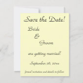 liefdesliefhebbers op middelbare school save the date (Achterkant)