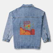 liefdesnee denim jacket (Achterkant)