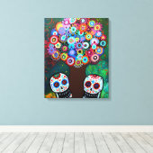 LIEFDESOFFER CANVAS AFDRUK (Insitu (Houten vloer))
