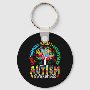 Liefdesondersteuning Accepteer Begrijp Autisme Bew Sleutelhanger