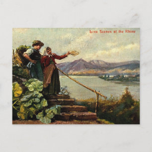 Liefdesscènes aan de Rijn Duitsland Briefkaart