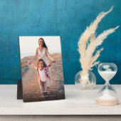 Liefdesscriptietypography-overlay gezinsfotomemory fotoplaat (Zijkant)