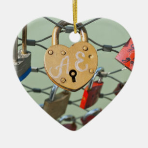 Liefdesslot Keramisch Ornament
