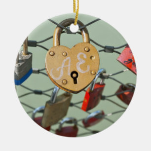 Liefdesslot Keramisch Ornament