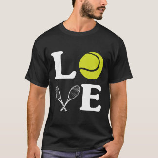 liefdesspel tennis t-shirt