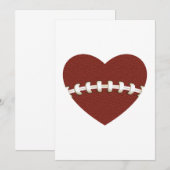 liefdessport football kaart (Voorkant / Achterkant)