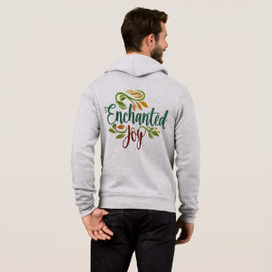 Liefdessymbool en betoverde vreugde Mannen Hoodie