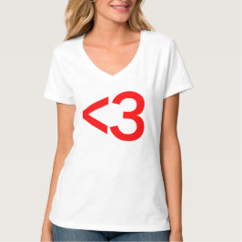 liefdessymbool t-shirt