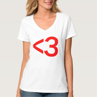 liefdessymbool t-shirt