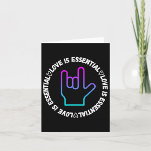 Liefdesteken Disability Awareness Kaart