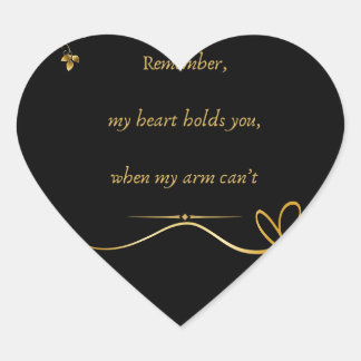 liefdestekst  hart sticker