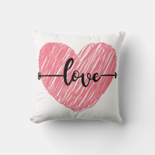 Liefdesthema Kussen – Gezellig Romantisch Accent v