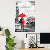 liefdesverhaal in londen poster (Thuiskantoor)