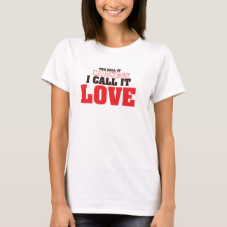 Liefdesverklaring Design, ik noem het Liefde T-shirt