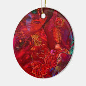 liefdesversiering keramisch ornament (Links)