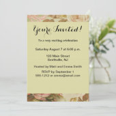 Liefdesvogels Antieke Hart Kaart (Staand voorkant)