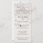 Liefdesvogels in de Bomen Kaart (Achterkant)