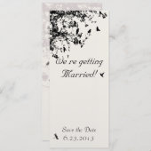 Liefdesvogels in de Bomen Kaart (Voorkant / Achterkant)