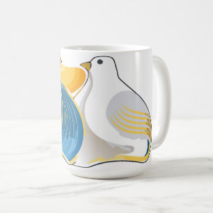Liefdesvogels in Paradijs mok
