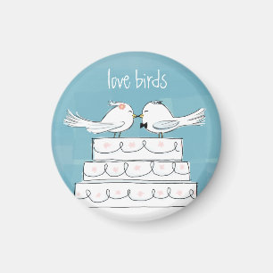 Liefdesvogels Magneet