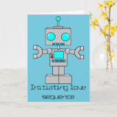 Liefdesvolgorde starten kaart (Gele Bloem)