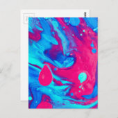 liefdeszirl briefkaart (Voorkant / Achterkant)