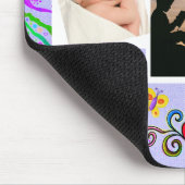 Liefdeszorg Lach Afbeelding Collage Muismat (Hoek)