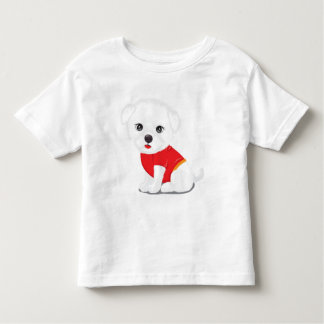 liefdevol doggie, purp kinder shirts