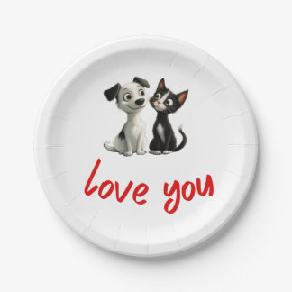 Liefdevol Ontwerp Papieren Bordje