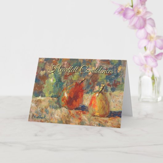 Liefdevol Overleden Gebedskaart voor Sympathie Kaart (Orchidee)